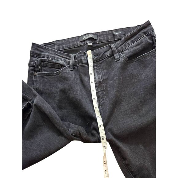 Judy Blue black washed womens jeans 15/32 (32x26.5) 'Skinny Fit' - Picture 8 of 8